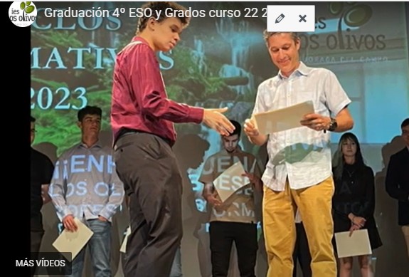 Graduación 4º ESO y Ciclos. Curso 22/23