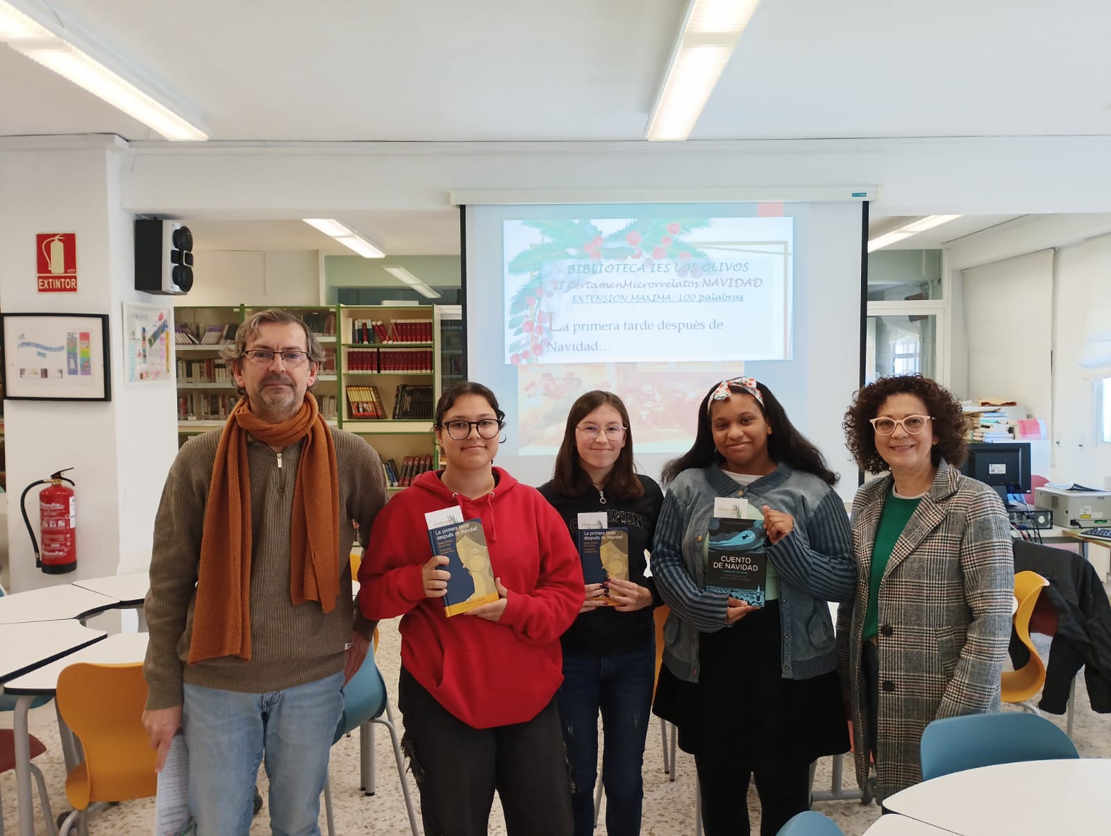 Biblioteca IES Los Olivos. Segundo concurso de literatura rápida