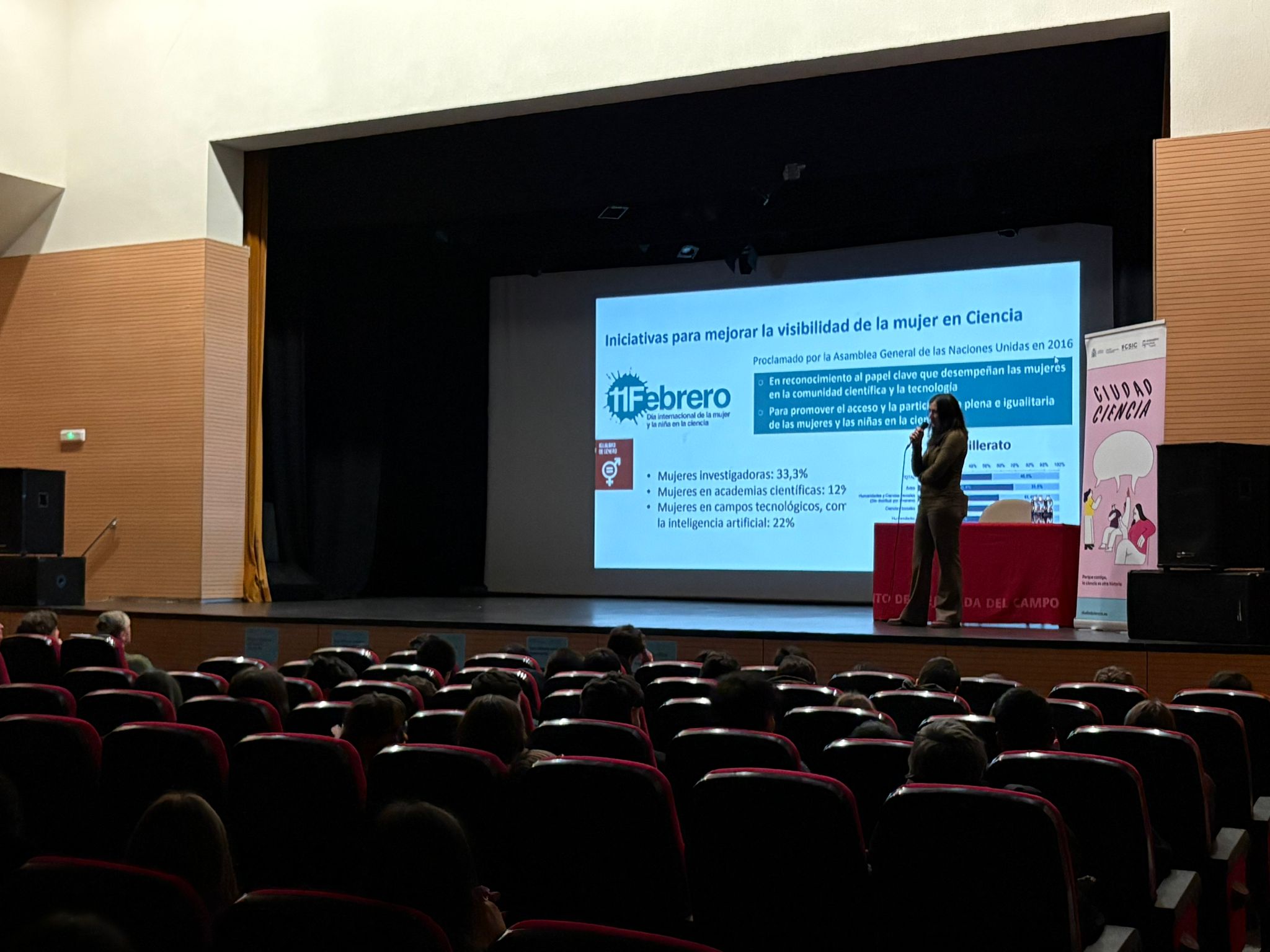 Mujer y científica en España, hoy en día