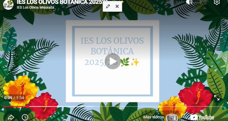 Botánica en el curso 2025-26